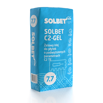 Klej do płytek SOLBET C2-GEL – Klej żelowy C2 TE 7.7
