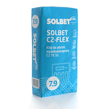 Klej do płytek SOLBET C2-FLEX – Klej wysokoelastyczny C2 TE S1 7.9