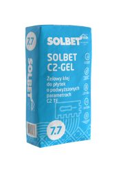 Klej do płytek SOLBET C2-GEL – Klej żelowy C2 TE 7.7