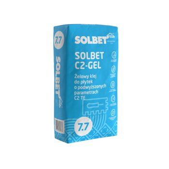 Klej do płytek SOLBET C2-GEL – Klej żelowy C2 TE 7.7